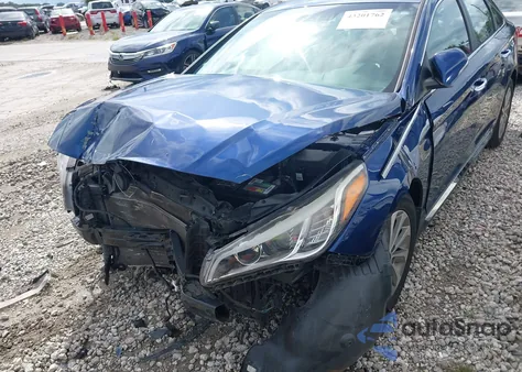 2017 Hyundai Sonata Sport from USA, damaged, VIN 5NPE34AFXHH573381